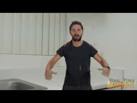 Annoying Orange Death-Chandelier Attack-Shia LaBeouf