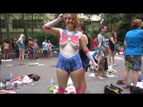 Annual Bodypainting Day 2016, New York Camera 2