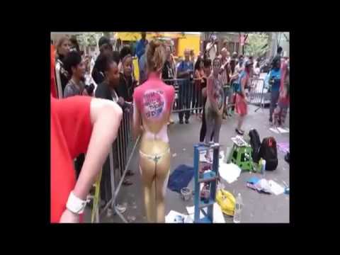 Annual Bodypainting Day 2016, New York USA ★ World Annual Body Painting Day 2016 New #2