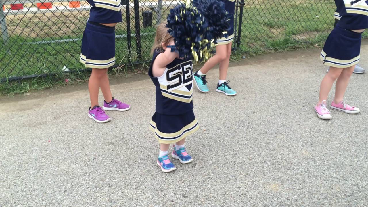 Another cheerleading video!