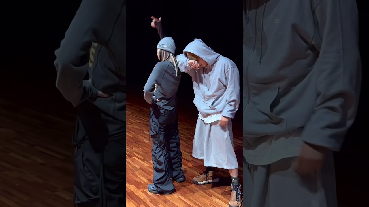 ANOTHER VIDEO OF TAEHYUNG DANCING WITH BADA LEE!!