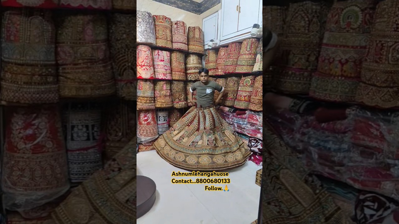 @Ansarbridal #lehenga #lehenga saree #hot video #hot reels #braidal #lehenga
