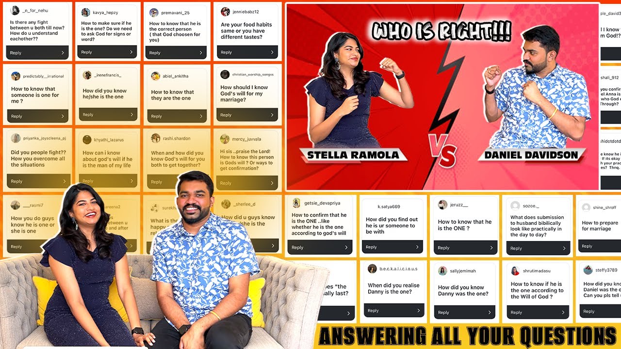 Answering Your Questions About Marriage, Relationships & Love | Stella Ramola & Daniel Davidson