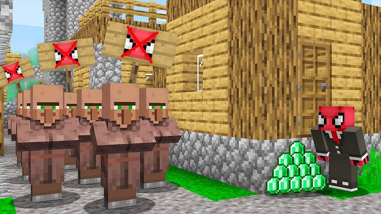 ANTİ FERİTED KÖYÜNE GİTTİM! ❌ - Minecraft