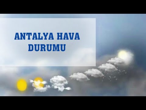 Antalya Hava Durumu
