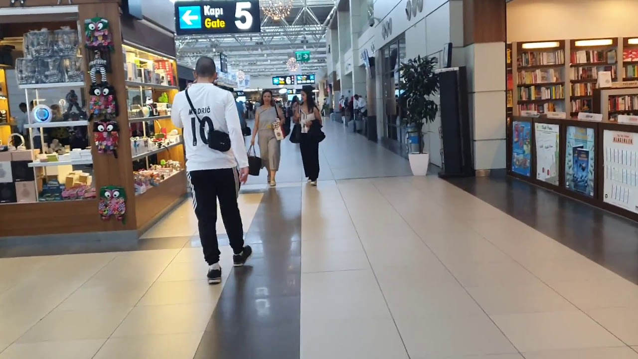 Antalya havalimanı iç hatlar yolcu terminali - Antalya Airport - Antalya havaalanı