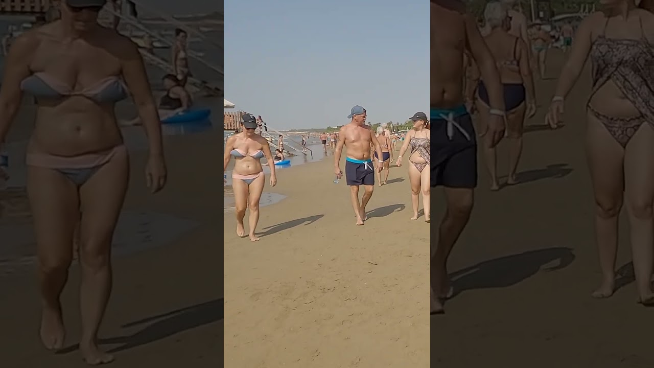Antalya Turkey / Turkey 4K Beach Walk