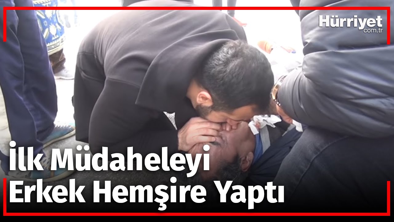 Antalya'da Kalp Krizi Geçiren Kişiye Erkek Hemşirelerden İlk Müdahale