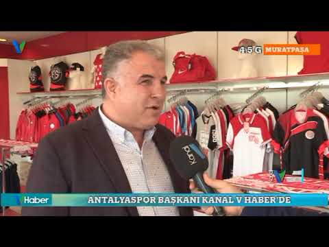 Antalyaspor Başkanı Cihan Bulut Kanal V Ana Haber Bülteninin Canlı Yayın Konuğu Oldu