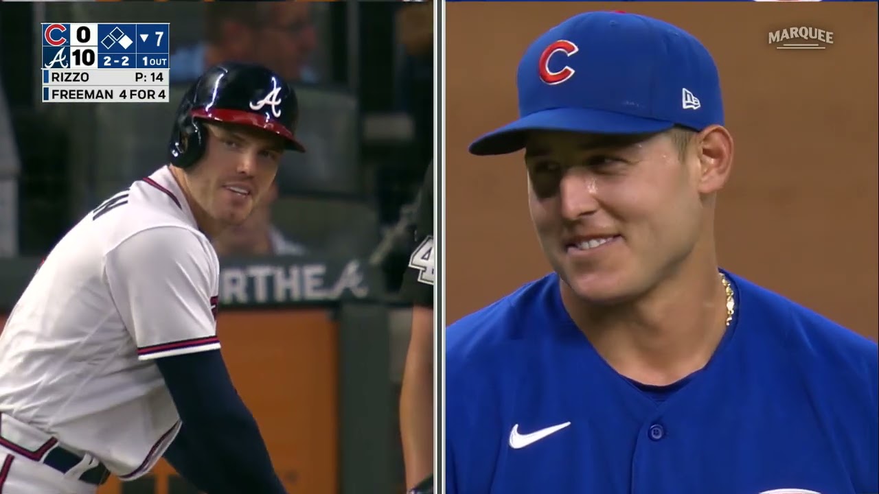 Anthony Rizzo STRIKES OUT Freddie 