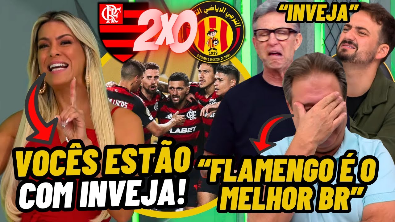 Antis FORAM OBRIGADOS a ELOGIAR o FLAMENGO no SUPER MUNDIAL! Neto é ZOADO AO VIVO | Jogo Aberto