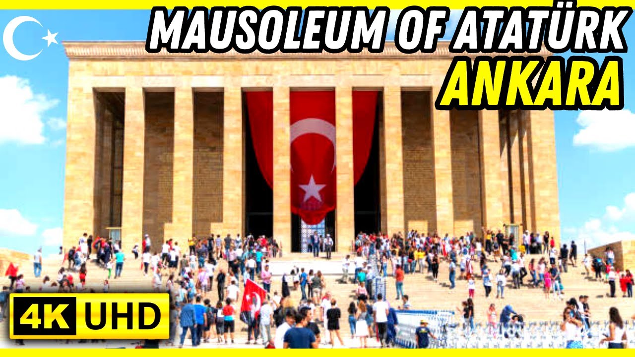 Anıtkabir - Mausoleum of ATATÜRK | Ankara Türkiye 🇹🇷 | 4k UHD 60fps