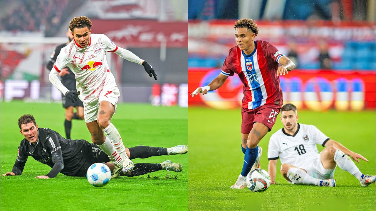 Antonio Nusa Humiliating Defenders 🔥 World's best Dribbler ?!