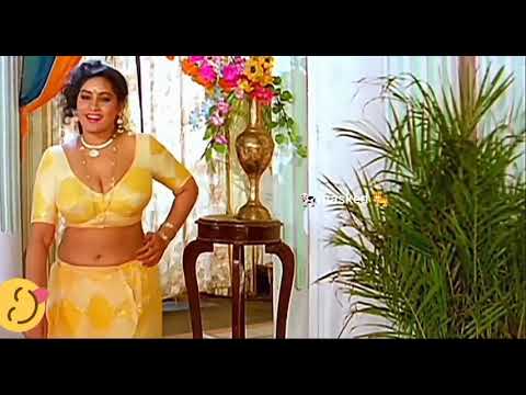 Anuja mallu aunty hot navel boobs shaking