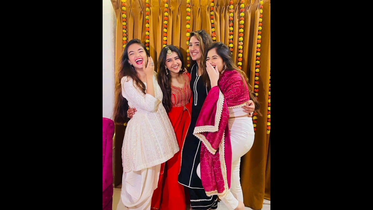 anushka sen jannat zubair and roshni walia friendship ♥️ goals whatsapp status