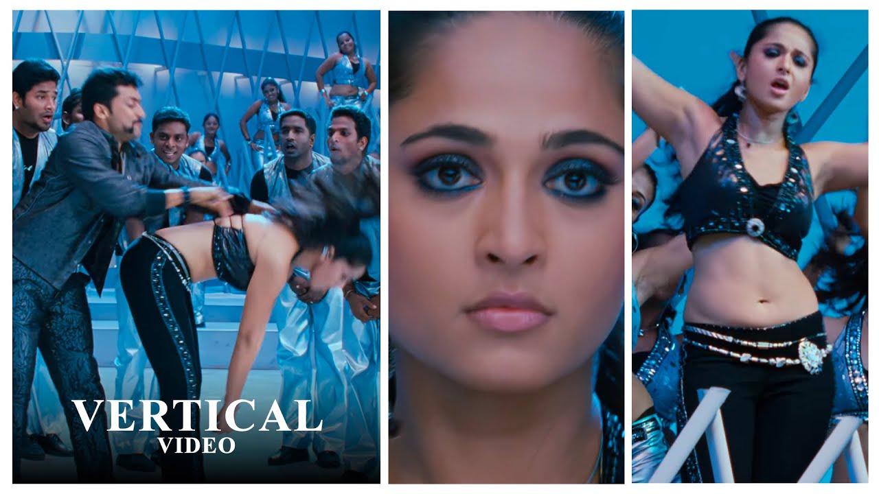 Anushka Shetty | Kadhal Vandhale | Vertical Video | Singam | Info | UHD | Black | Actress Version
