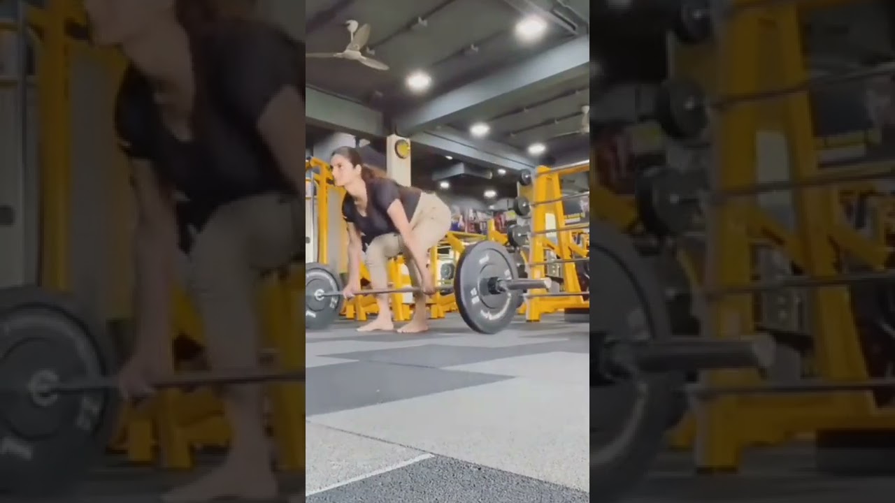 Anveshi Jain Gym Workout #shorts #anveshijain #anveshijainhot anveshi jain latest gym session