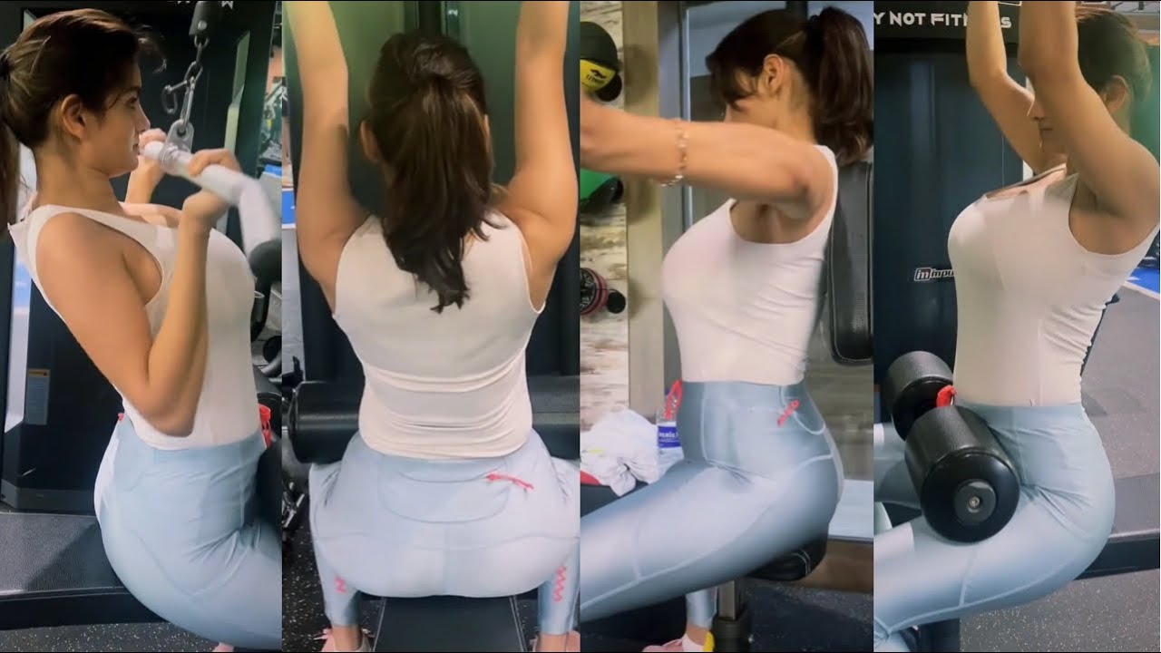 Anveshi Jain Latest Morning Workout Video #stayfiteveryday