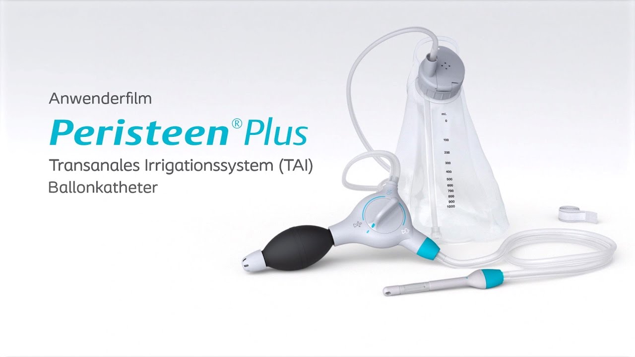 Anwenderfilm Peristeen® Plus mit Ballonkatheter