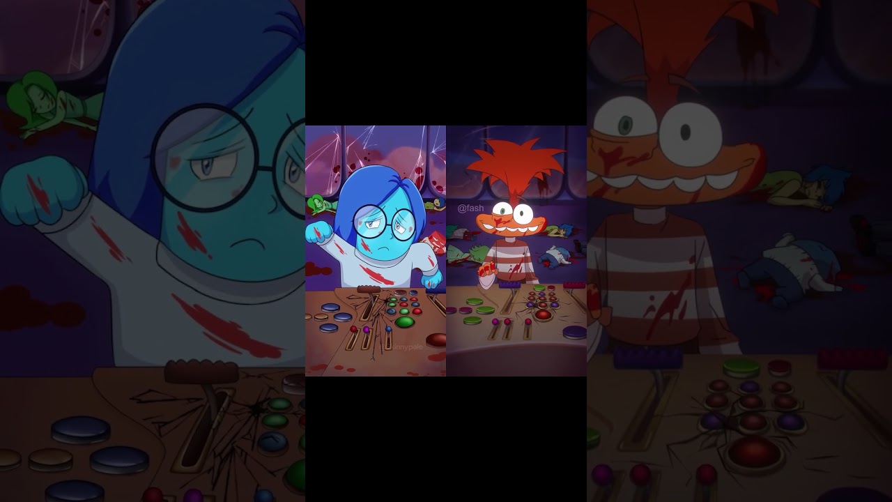 Anxiety panic attack Compilation (Inside Out Animation) @fash