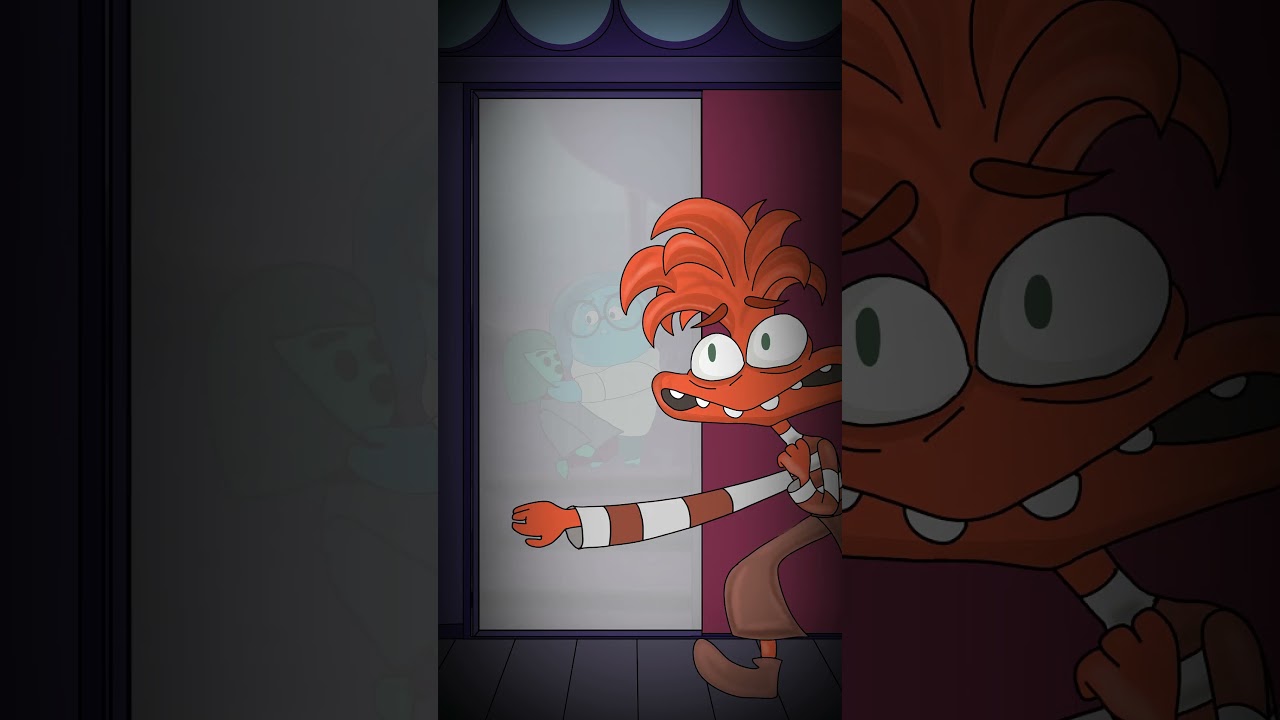 Anxiety. What the... - Inside Out (Inside Out 2 Animation) #animation #shorts