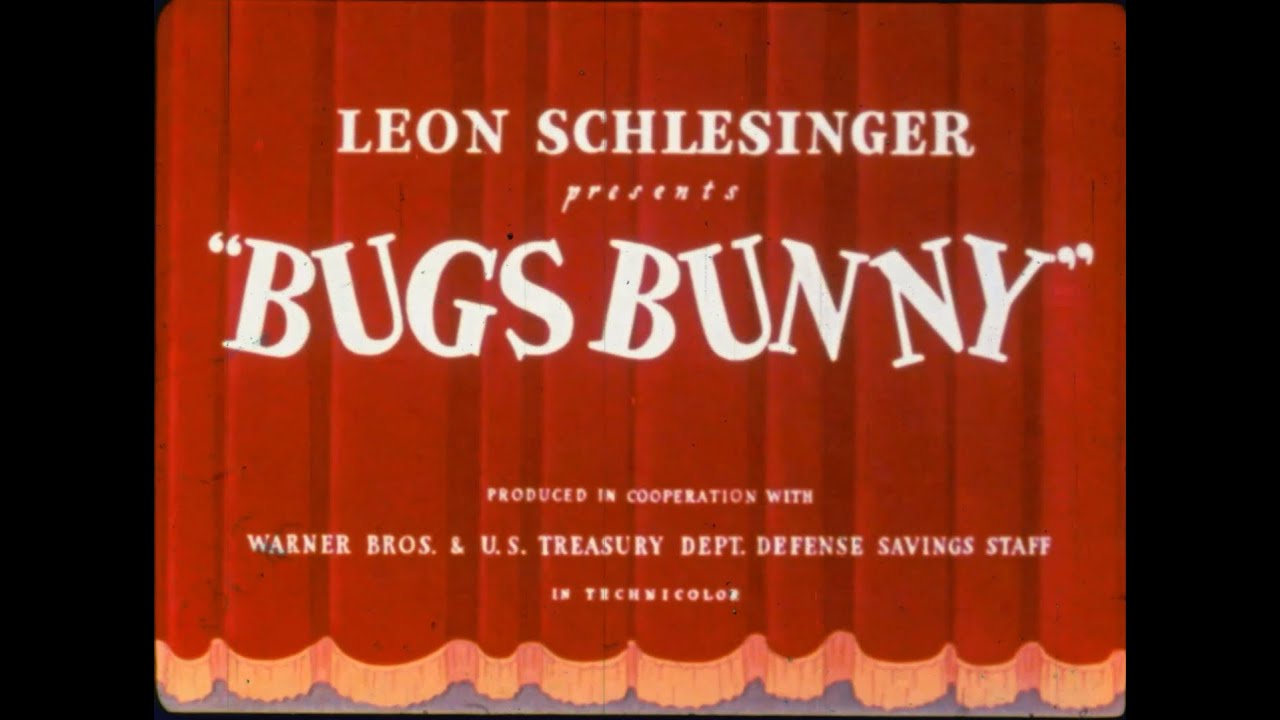 Any Bonds Today? - Bugs Bunny's Bond Rally Short WWII (NEW 16MM TRANSFER!)