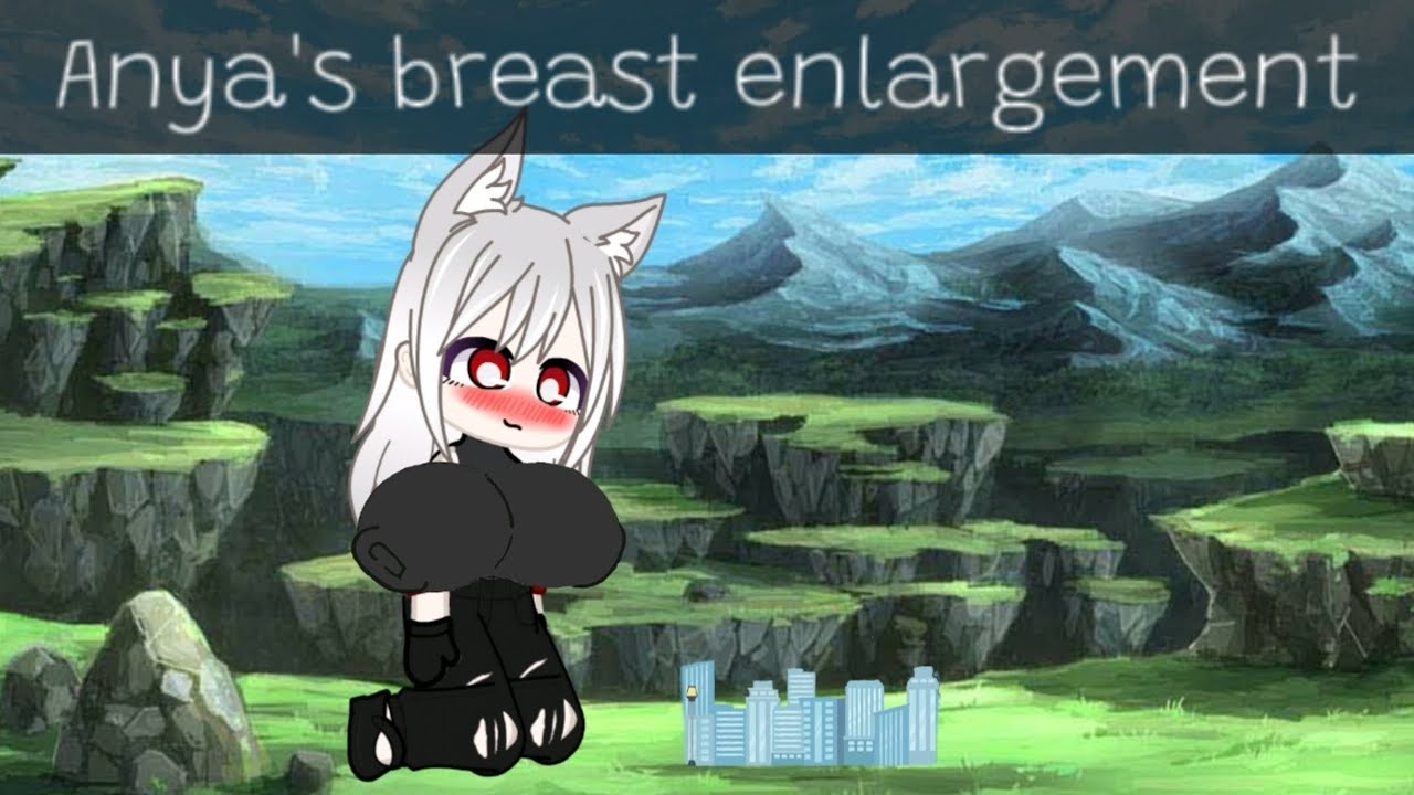 Anya's breast enlargement ( Giantess growth animation )