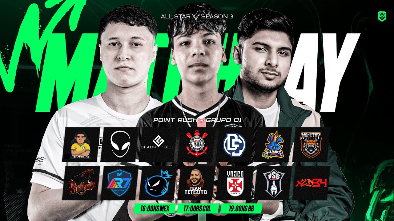🔴AO VIVO POINT RUSH LATAM / BRASIL \\ EL TRONO S3 \\ R7 FFWS | VISION | TETE | NONSTOP | STD | ALIEN