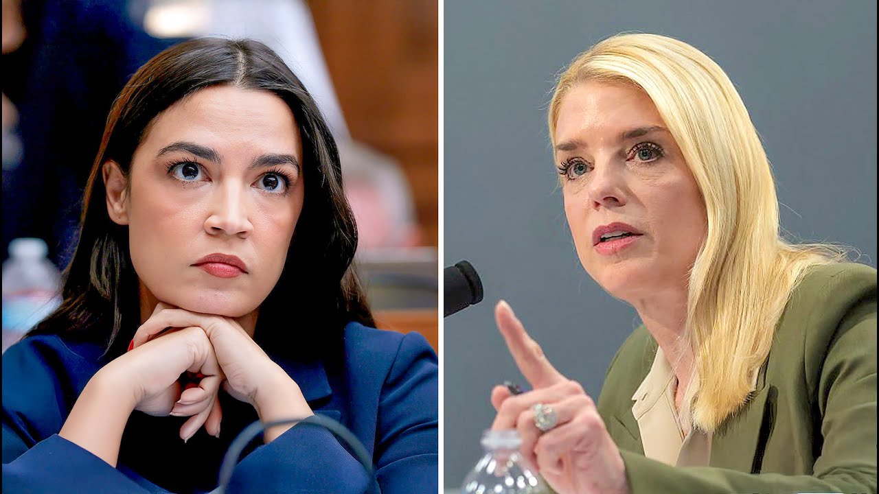 AOC INSULTS Pam Bondi “Sit Down, Girl”—But Her Response Shocks All of America