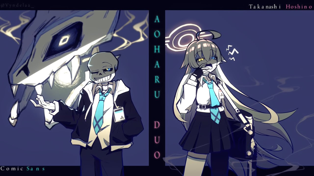 AOHARU DUO [Blue Archive: Visitor From Underground × AOHARUTALE] | Animated Soundtrack
