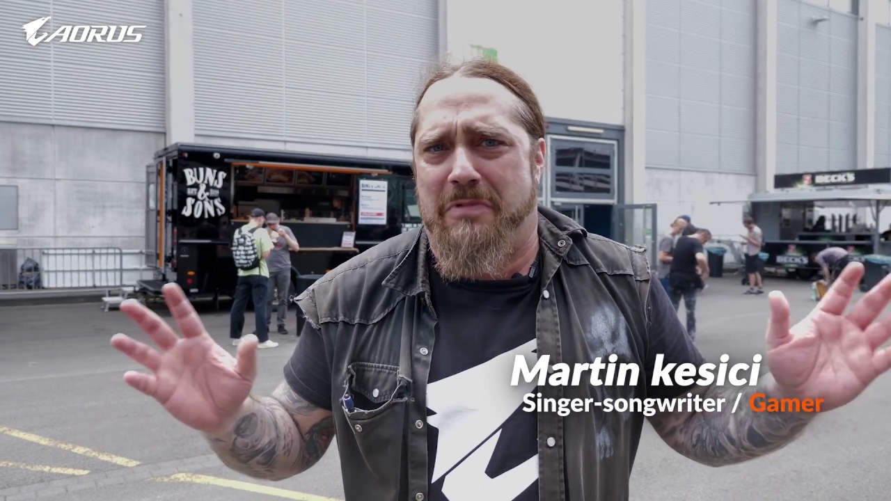 AORUS at Gamescom 2018 - Meet Martin Kesici | AORUS