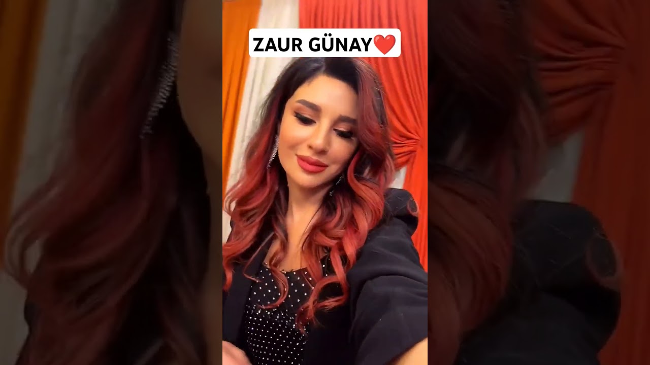 APARICI ZAUR GÜNAY QONAĞLARI ÖPÜR😘❤️ #shorts
