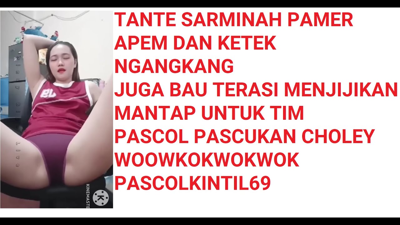 Apem Ngangkang Bau Terasi Tante Pamer Demi Uang SLOT Ahhhh | BIGO Live Indonesia 2025 PASCOLKINTIL69