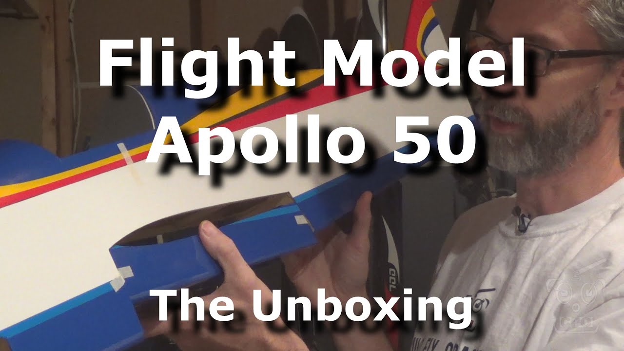 Apollo 50 GP/EP ARF by Flight Model : The Unboxing