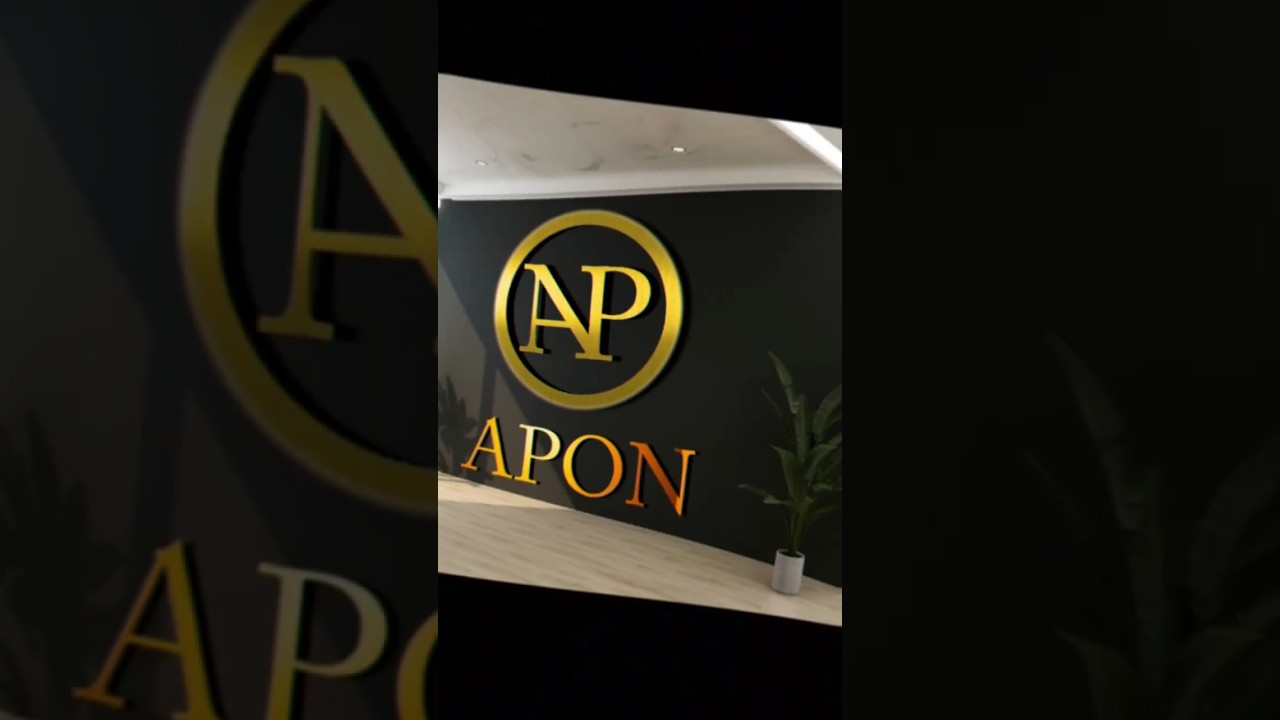 apon logo name style !!! your name comment ??? #logo #views