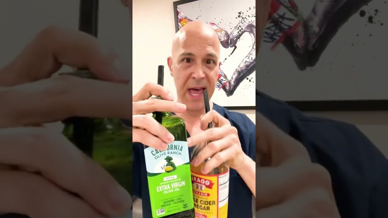 Apple Cider Vinegar 🍎 & Extra Virgin Olive Oil 🫒 Dr. Mandell