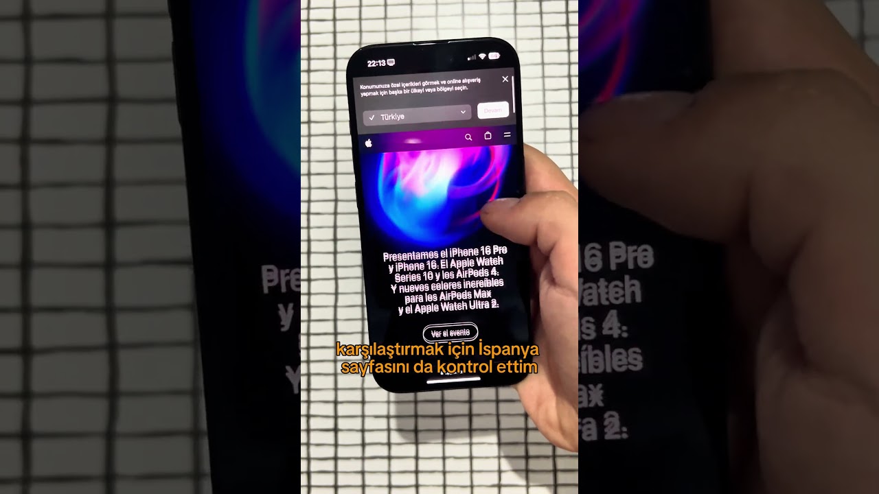 Apple Intelligence Türkiye’ye gelecek mi? #tanıtım #Shorts #iphone16 #appleintelligence