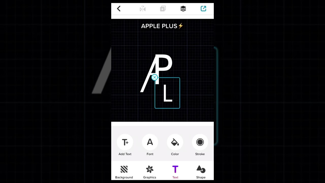 APPLE plus name logodesign 🥵/#appleplus #name #logodesign #shorts