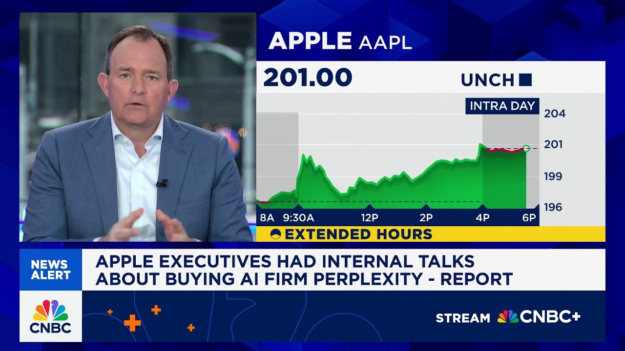 Apple reportedly held internal talks about buying AI firm Perplexity