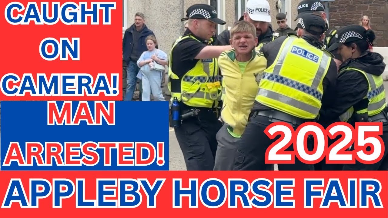 APPLEBY HORSE FAIR 2025 - DAY 4 | FROM HORSE FAIR TO HANDCUFFS!!!