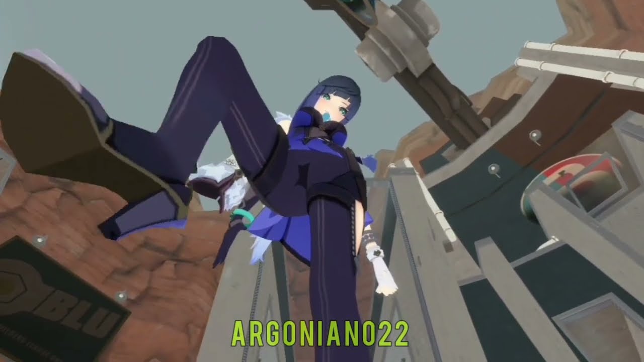 Approaching Yelan #giantess #genshinimpact