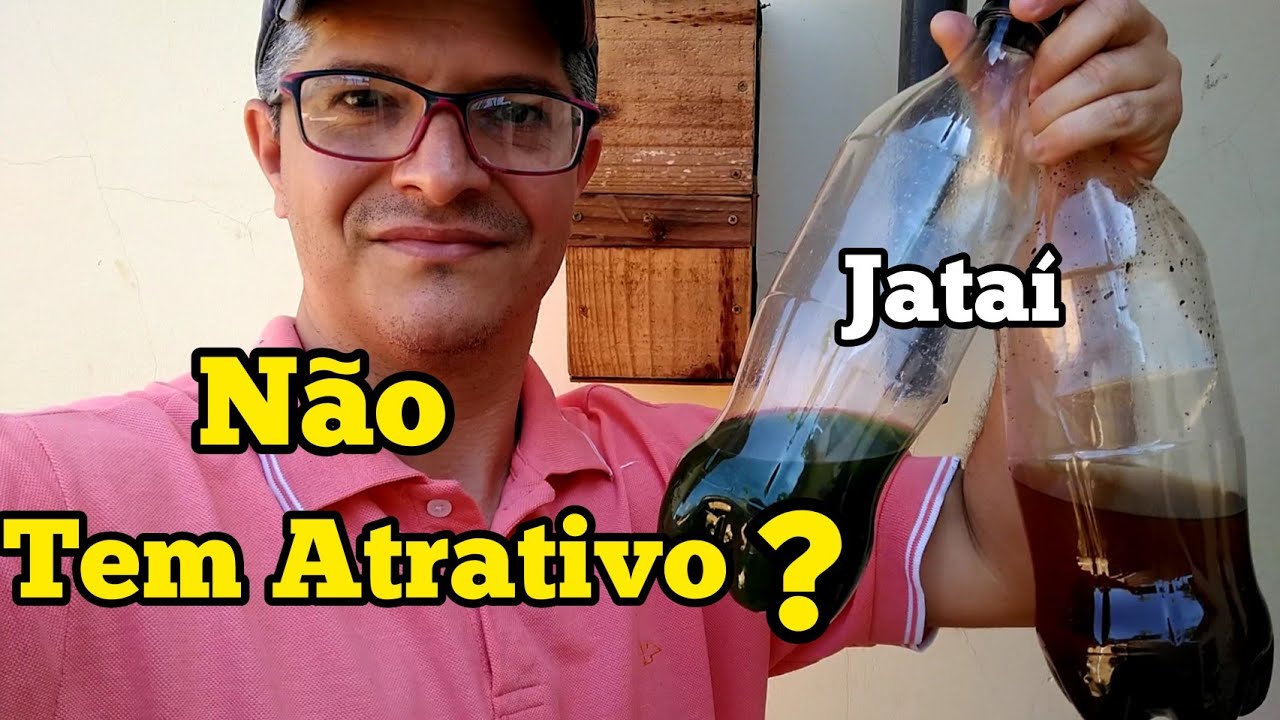 APRENDA A FAZER ATRATIVO CASEIRO PRA CAPTURA DE ABELHA JATAI MUITO SIMPLES...