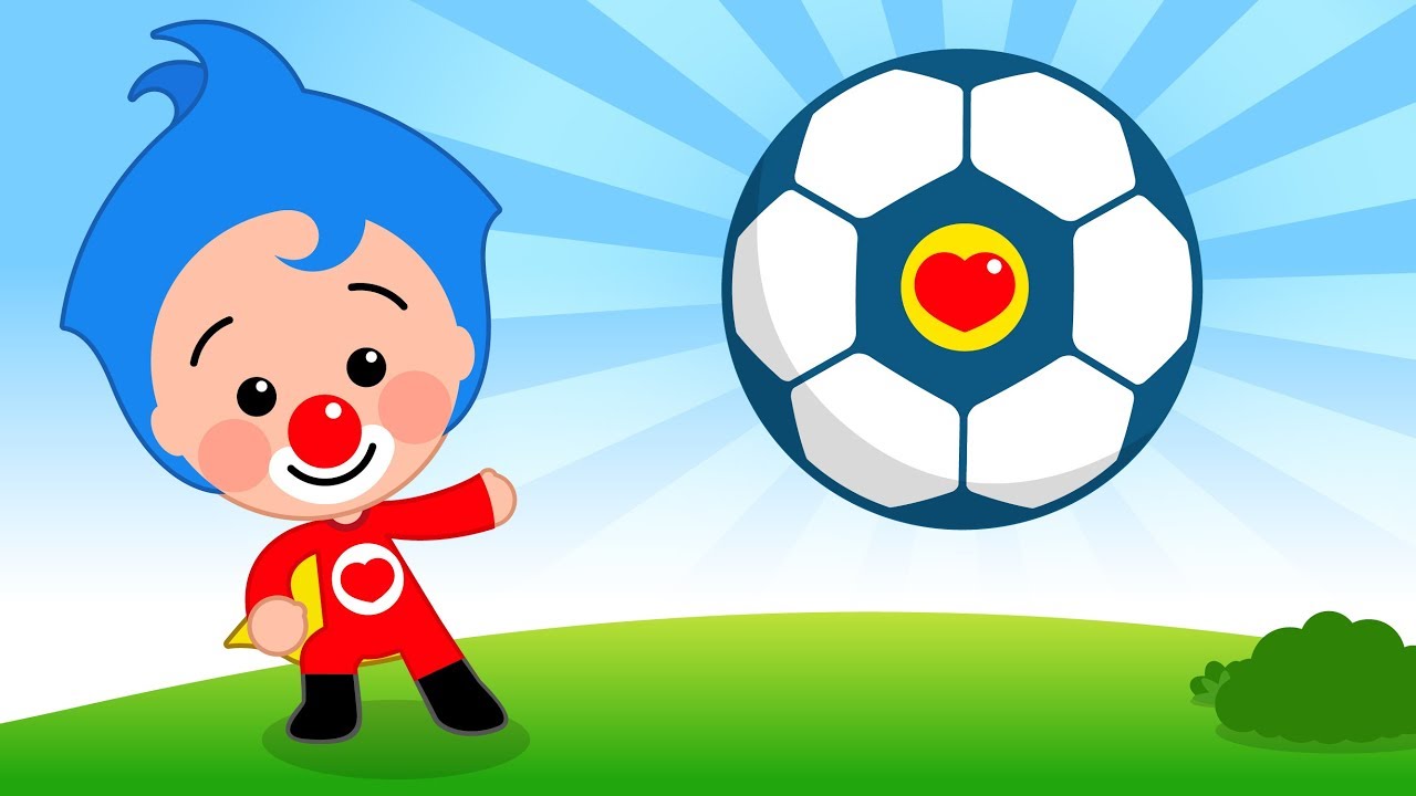 Aprendo Los Colores Con Balones de Fútbol ⚽ | Todos Los Colores | Plim Plim