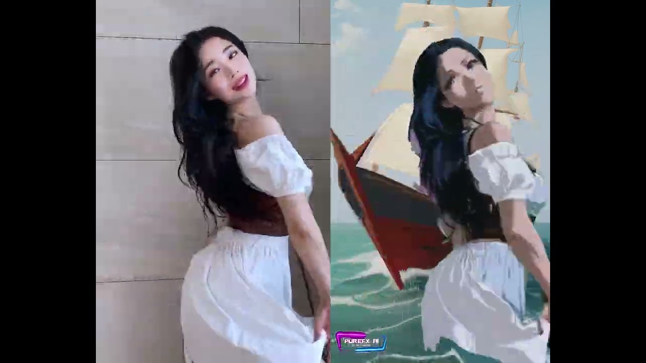 @apricity.blair pirate girl dance Anime (Ai) #shot #shortvideo #shortsfeed