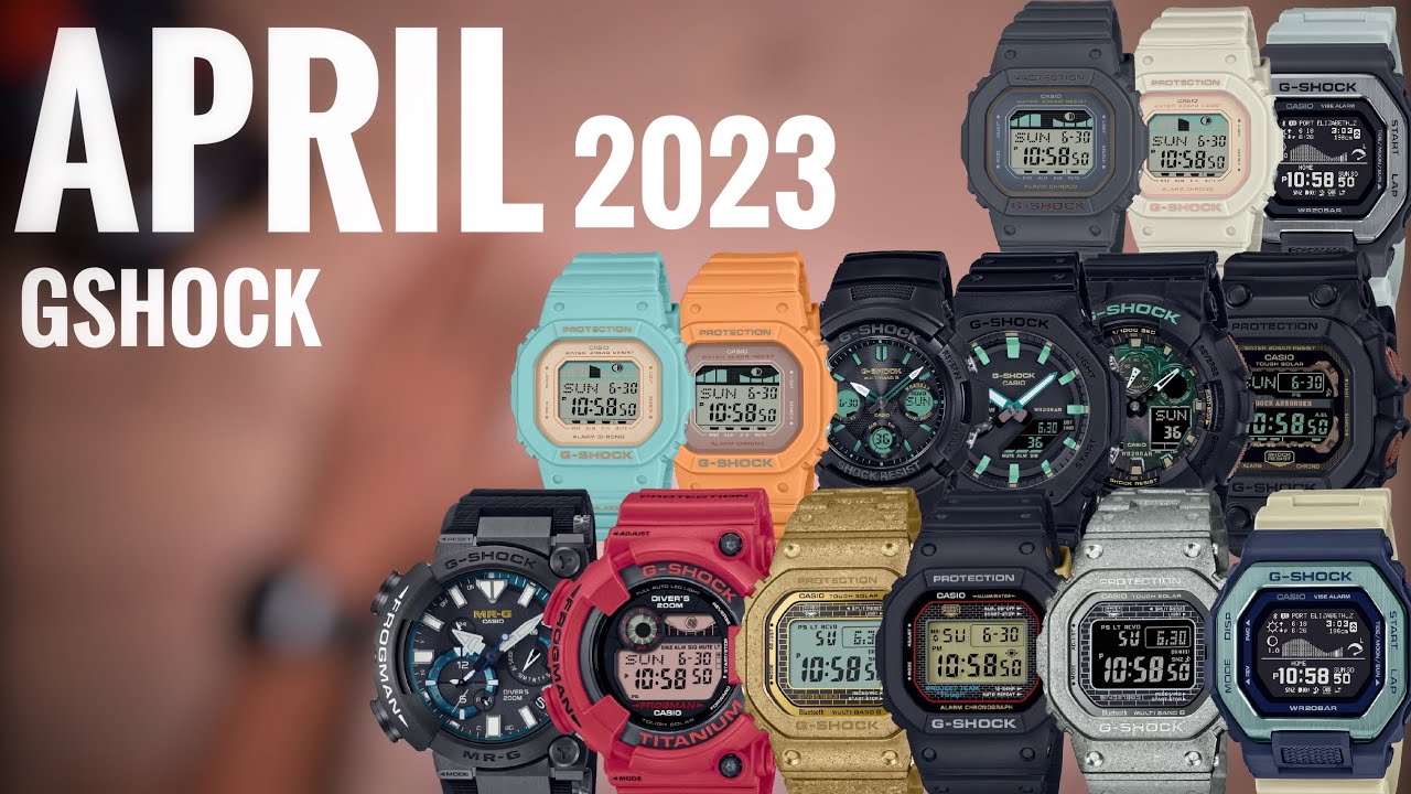 April 2023 New Release G-Shock!