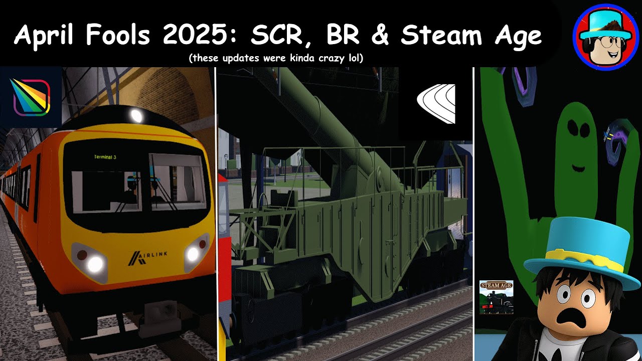 APRIL FOOLS 2025: Stepford County Railway, British Railway & Steam Age (Space Age)