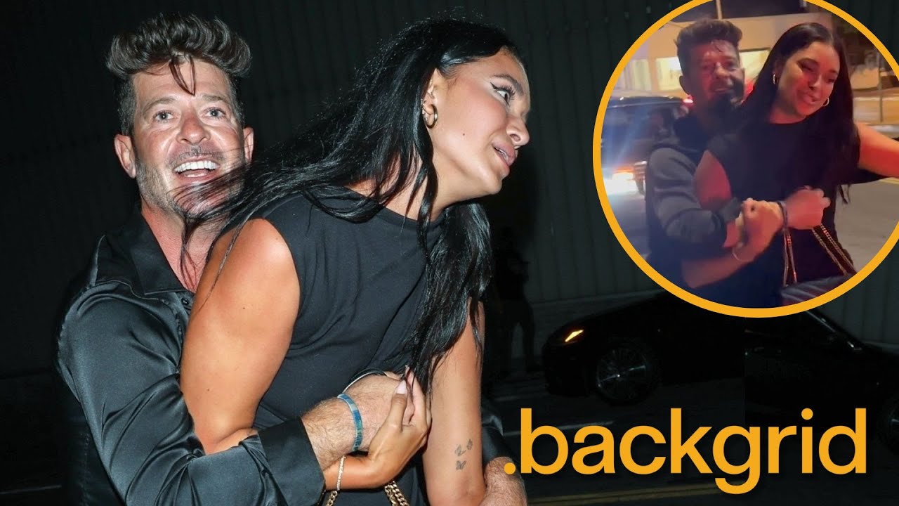 April Love asks husband Robin Thicke to 
