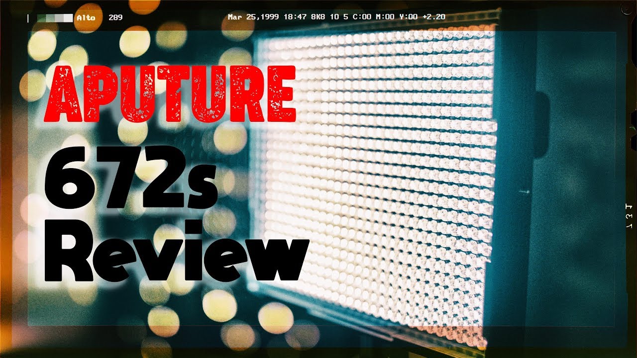 Aputure 672s LED Panel - FULL REVIEW