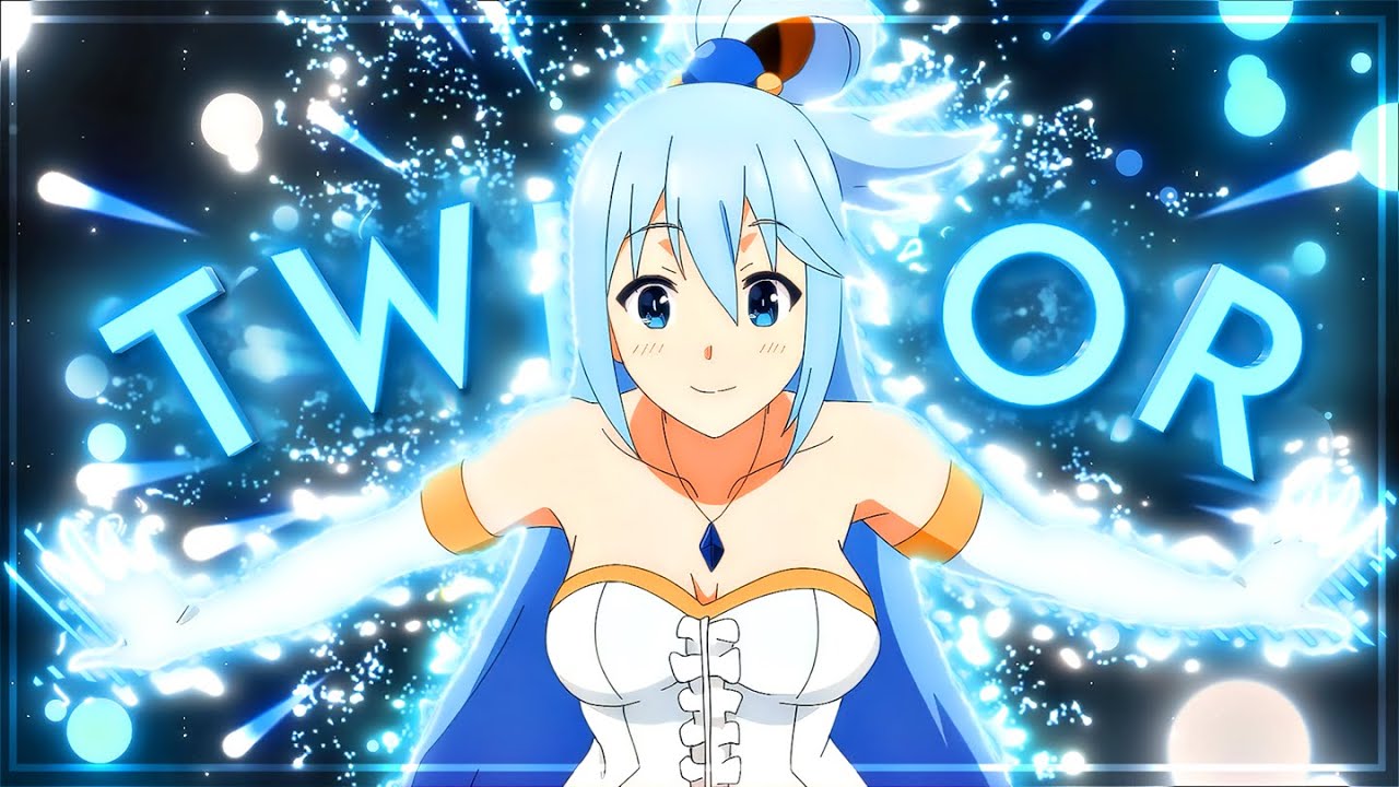 AQUA  TWIXTOR S3 EP 01 - 02 | Kono Subarashii Sekai ni Shukufuku wo! Twixtor Clips for Editing