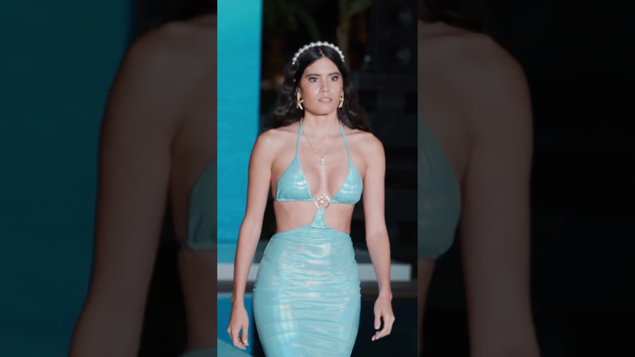 AQUA INTIMA SWIMWEEK LOOK 1 @miamiswimweekshows video @patelimages #swimweek #miamiswimweek